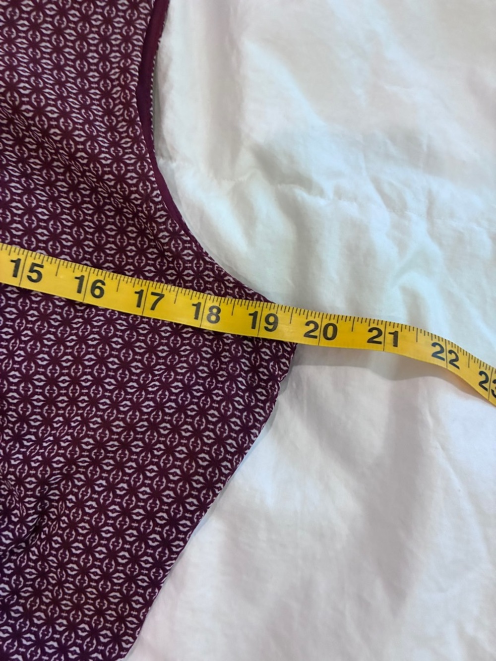 Iz Byer Burgundy Printed Sleeveless Skater Dress - Picture 6 of 8